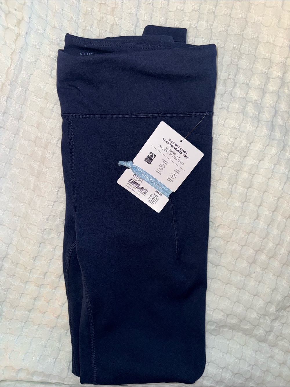 Athleta Girls Navy Blue Leggings